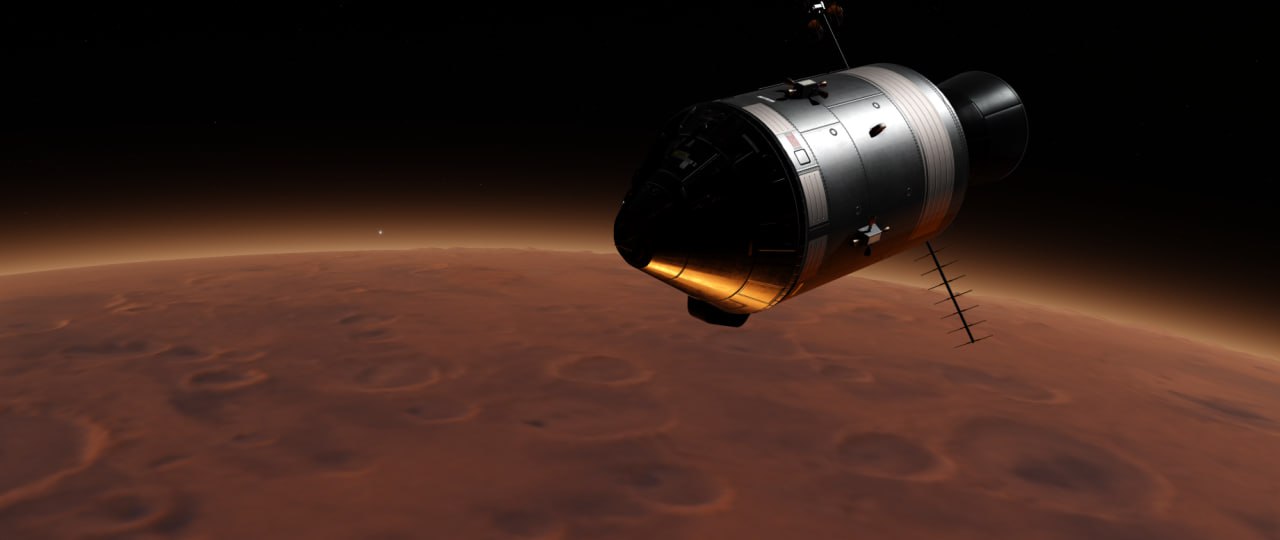 Первый межпланетный перелёт в KSA!